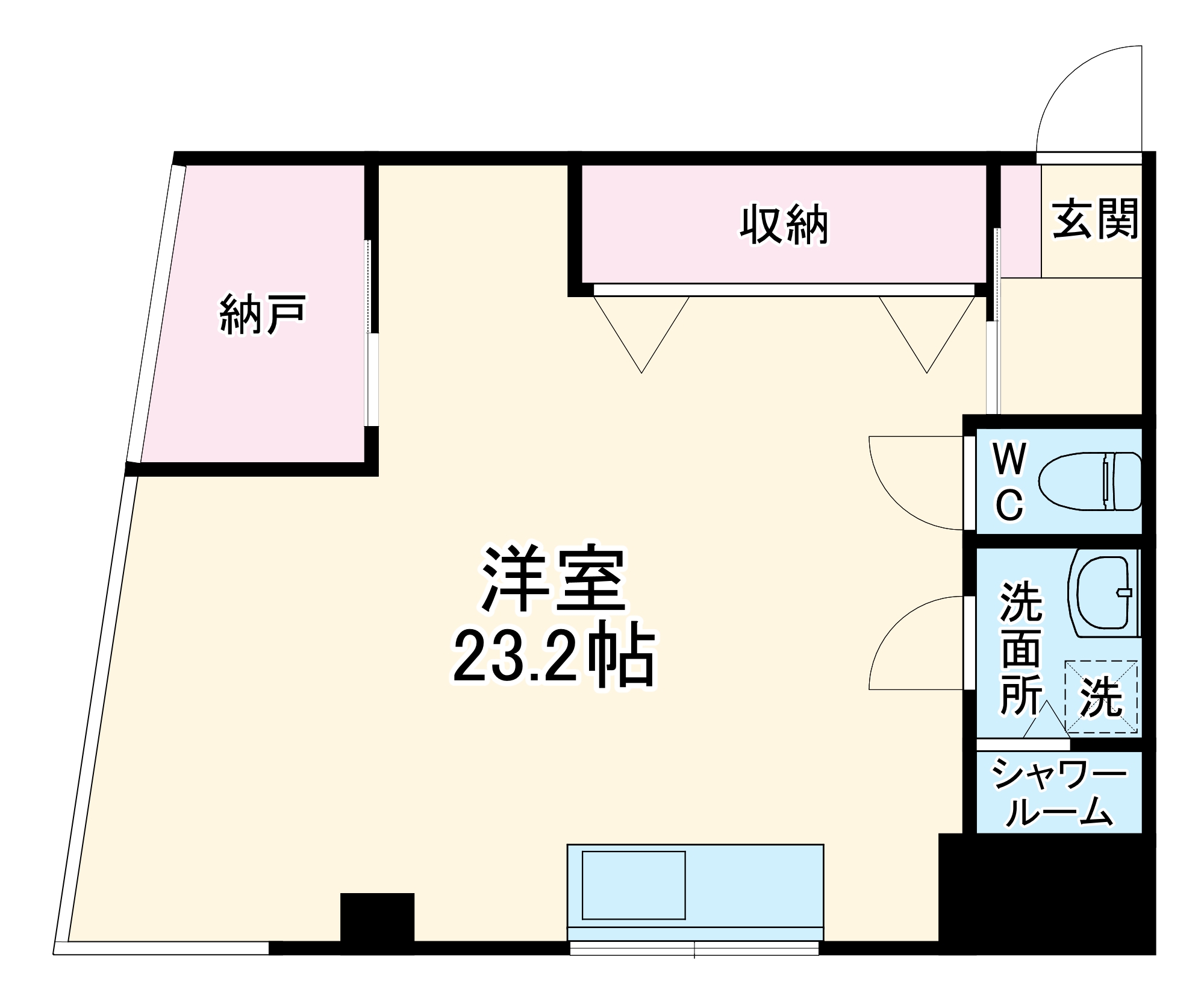 平岡ビルの間取り