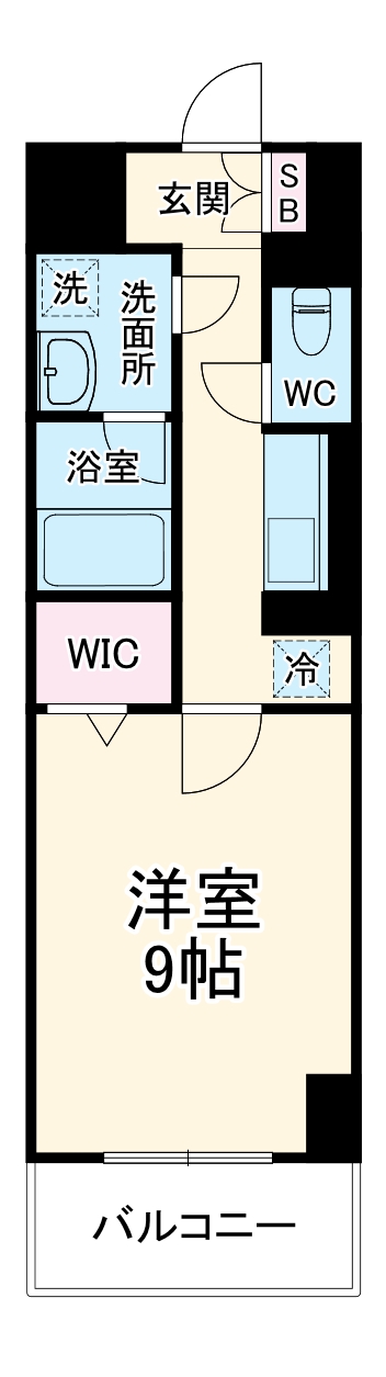 パルファン ドゥ ジョアの間取り