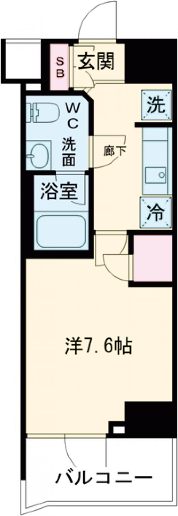 LEXE長原の間取り