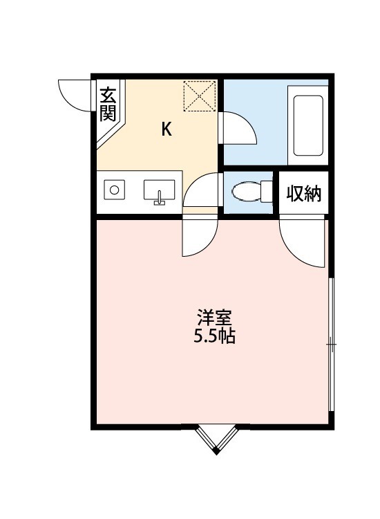 ファミール仲村Aの間取り