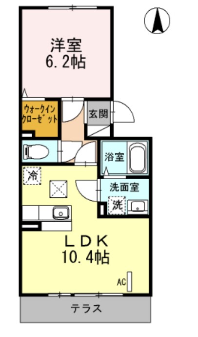 コンフィデンテⅠの間取り