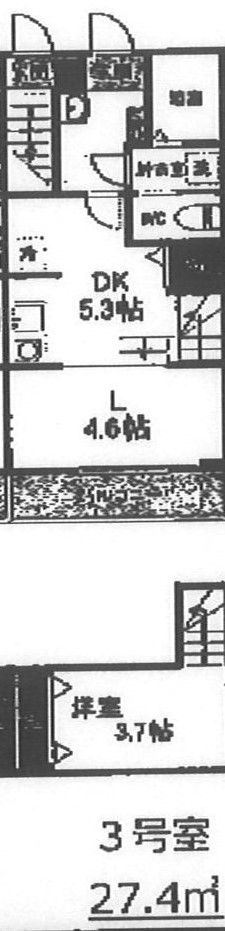 ルミエール・エタンセルsixの間取り