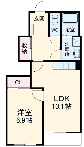 グランドヒルズの間取り