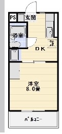 サン・ドマーニの間取り