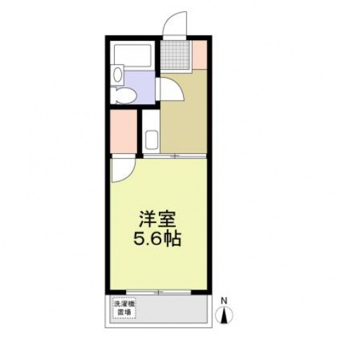 スカイブルー80の間取り
