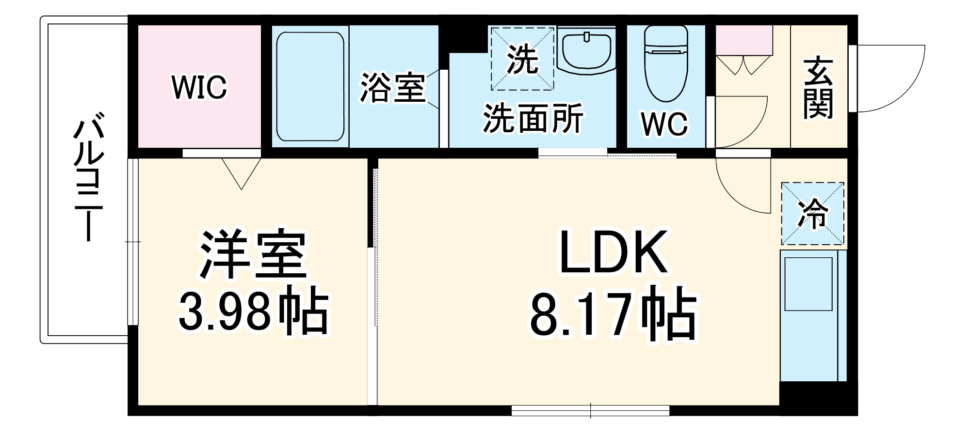 フェリーチェ馬橋の間取り