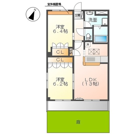 エスポアールの間取り
