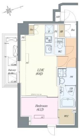 ALTERNA大塚の間取り