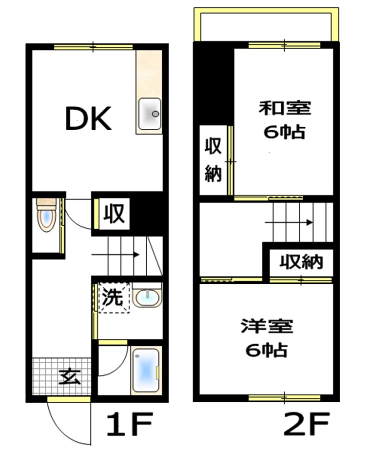 第二湯澤ハイツの間取り