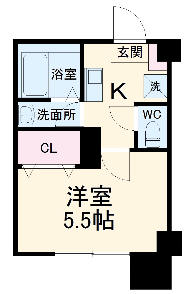 B’2nd蕨の間取り
