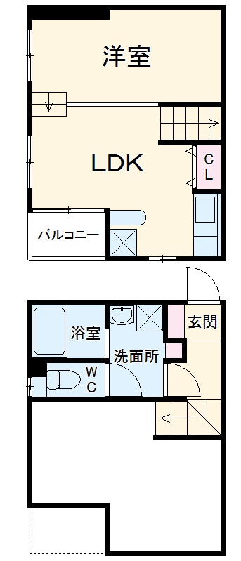 SQUARE大同の間取り