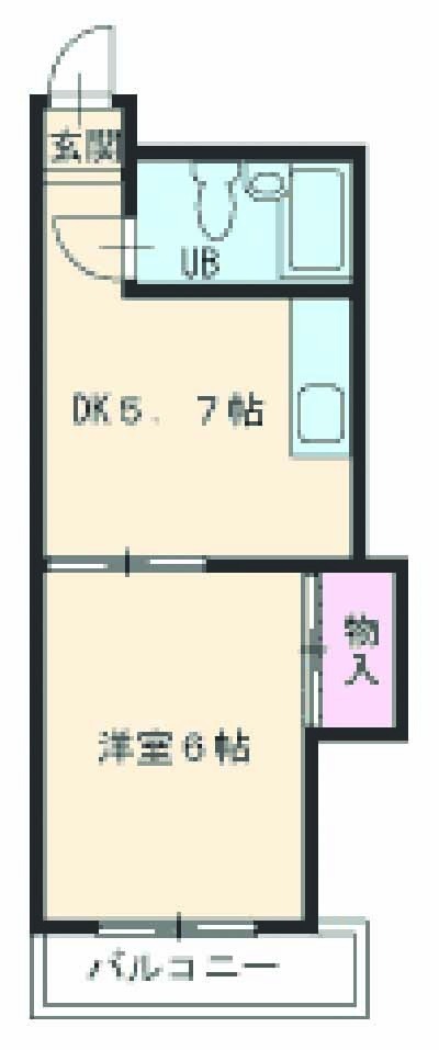 ファミーユタケノの間取り