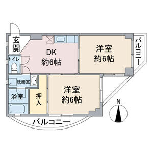 コーポ長谷川の間取り