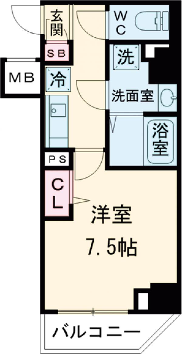 ディアレイシャス田園調布南の間取り