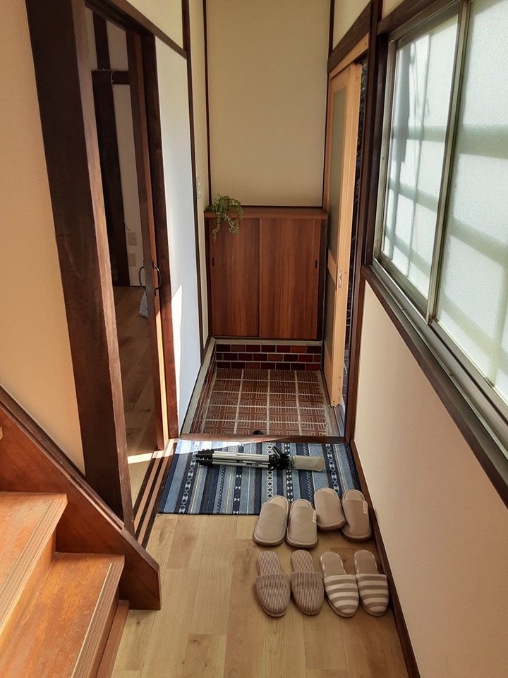 8/20 玄関