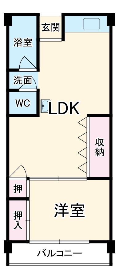 早瀬ビルの間取り