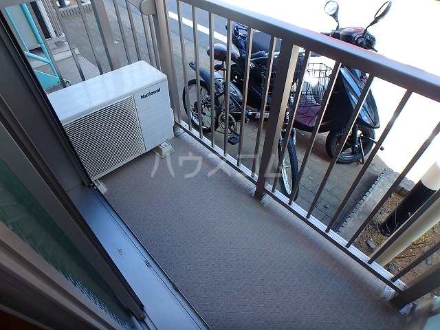 12/24 バルコニー