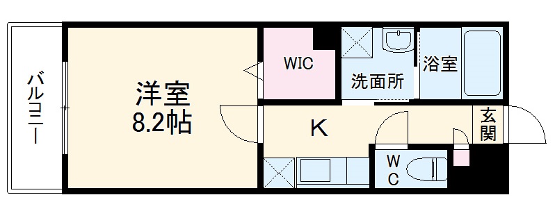 ジョイナス車道の間取り