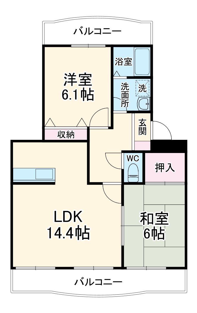 プレステージアスターの間取り