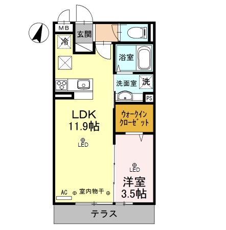 エスタシア光の間取り