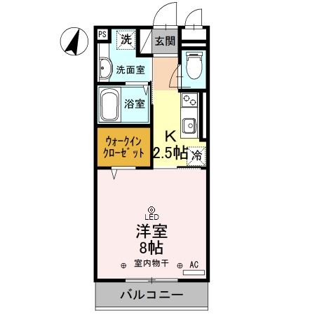 エスタシア光の間取り