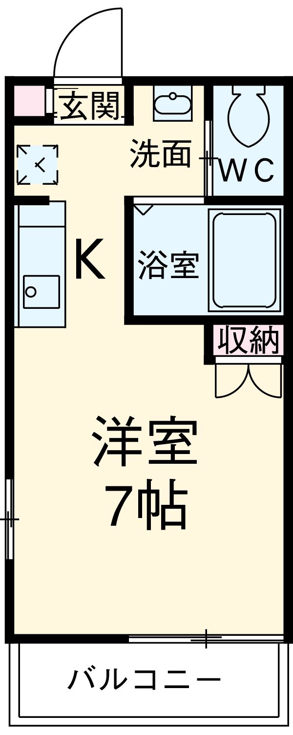 グレイスコート参番館の間取り