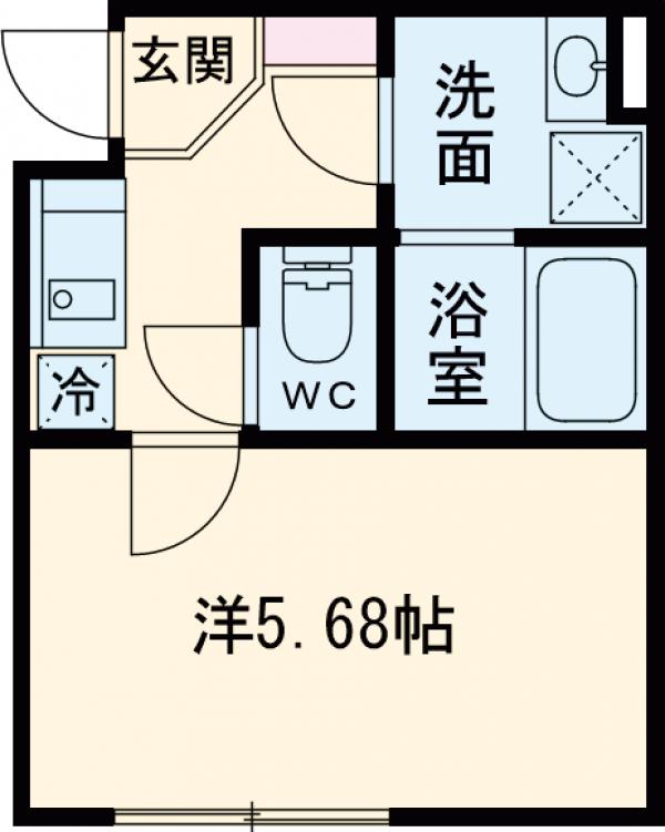 カインドネス赤羽の間取り