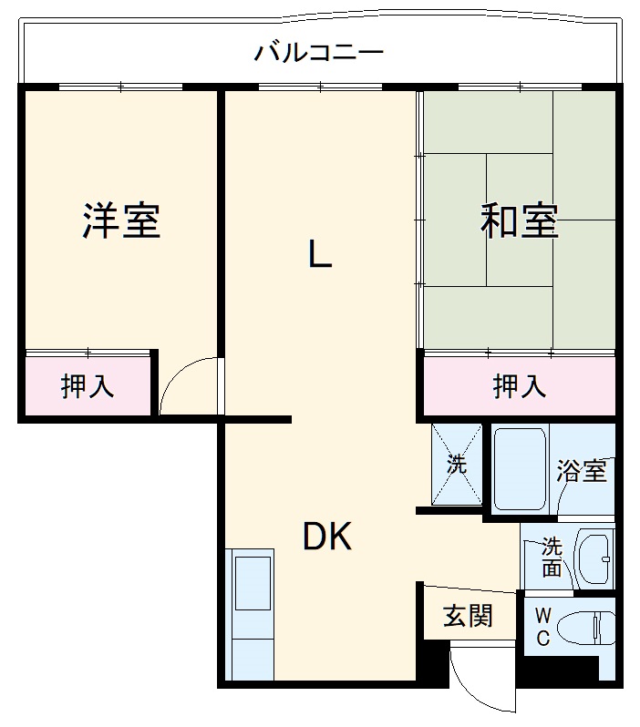 イトーハイツの間取り