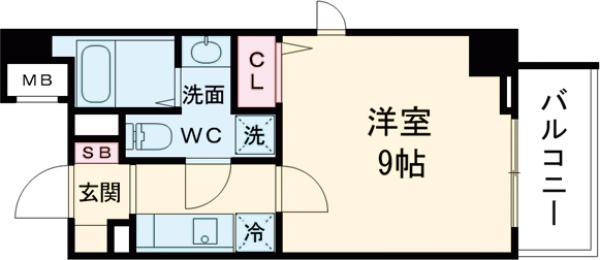 ラティエラ王子飛鳥山の間取り