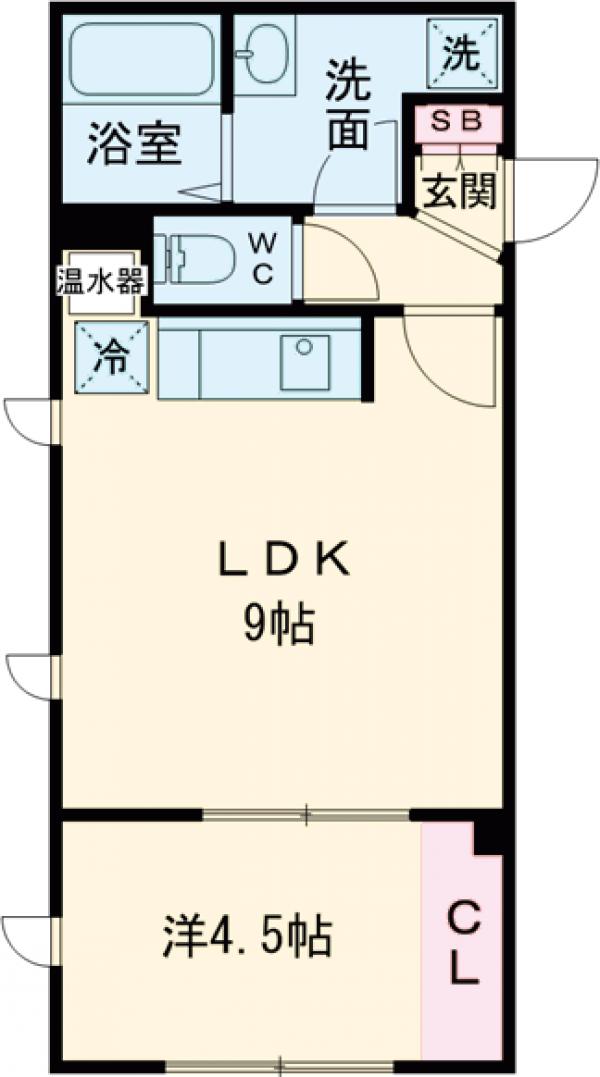 CASA PIAZZA 新小岩の間取り