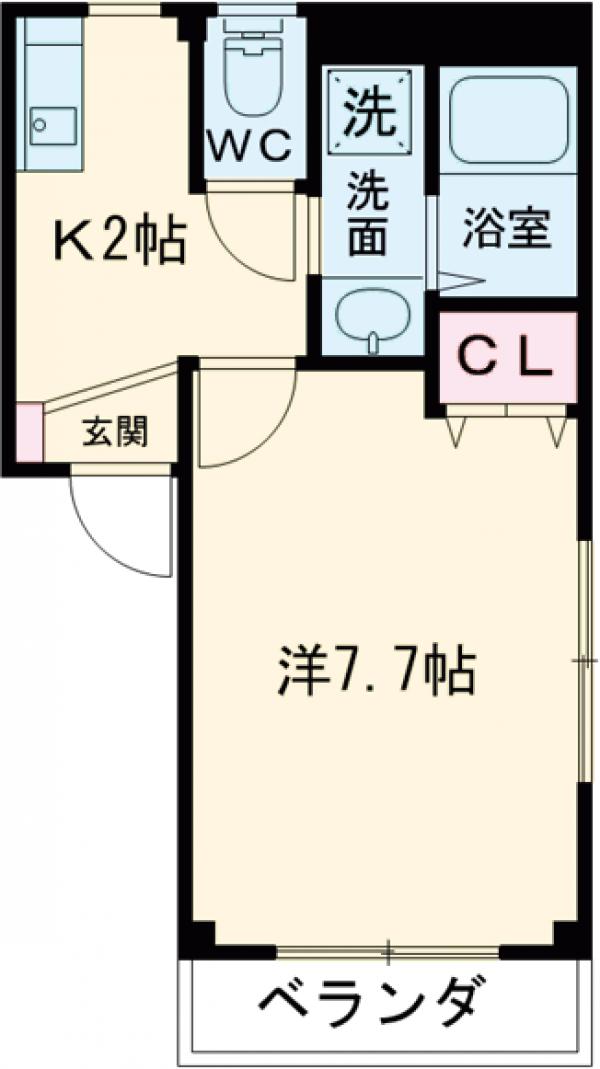 メゾン壱番館の間取り