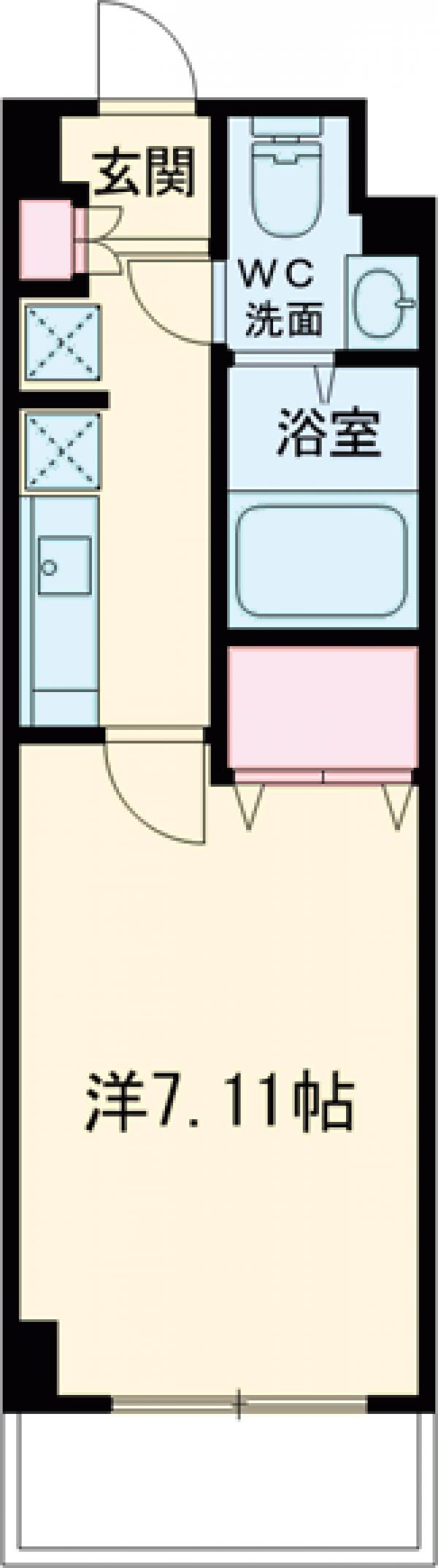 アルファコート立石2の間取り