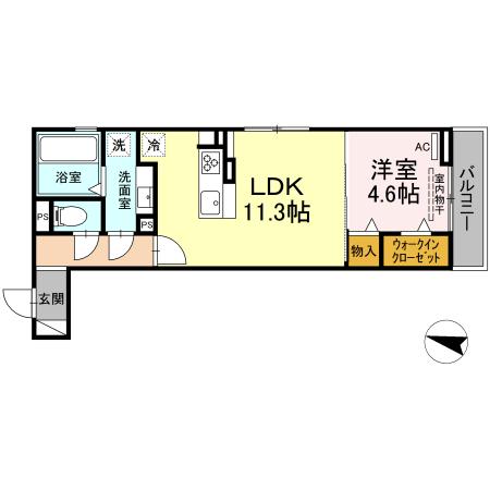 サンセール メゾンⅡの間取り