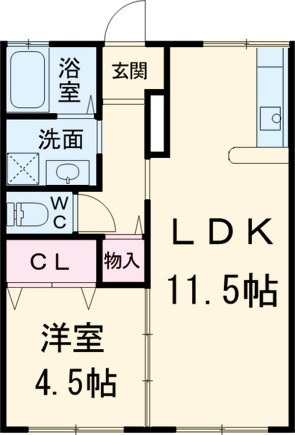 グリーンルーフ1の間取り