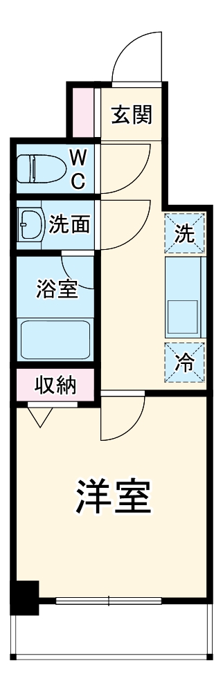 リーフコンフォート本厚木の間取り