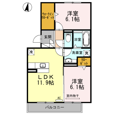 レジェンド Aの間取り