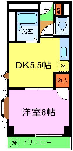 レユシール谷村南上町の間取り