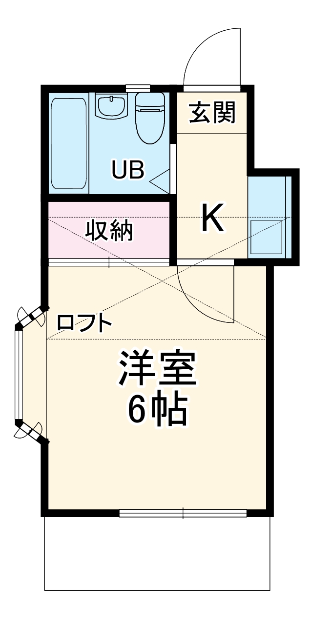 レオパレス明円町の間取り