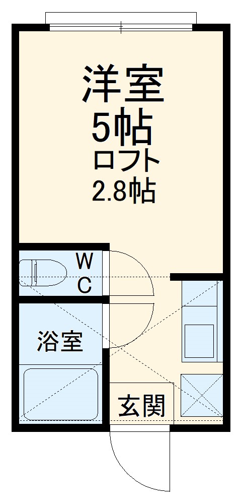 月村マンションNO16の間取り