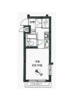日神パレステージ代田橋の間取り
