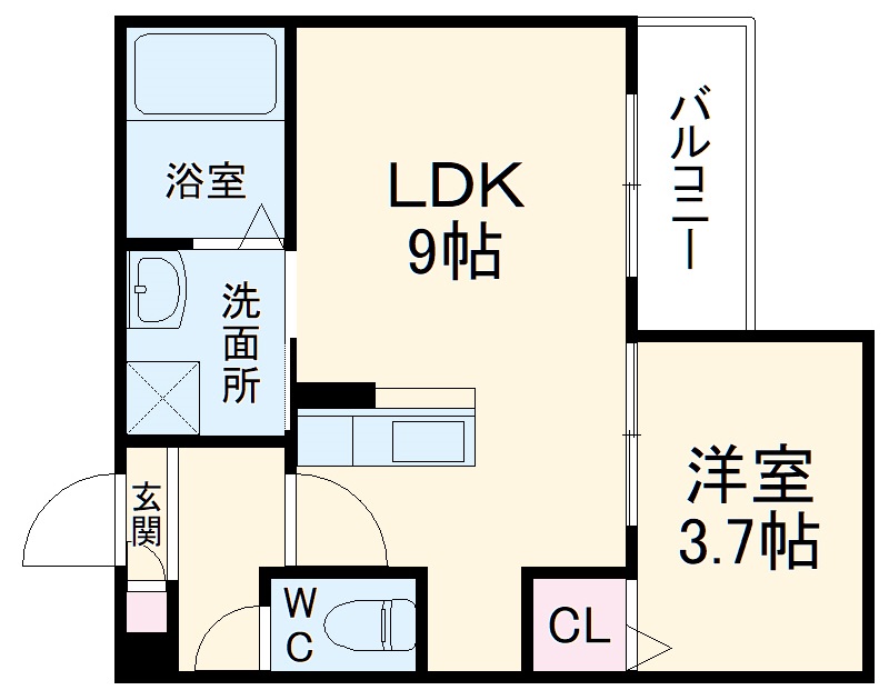 LECOCON新瀬戸の間取り