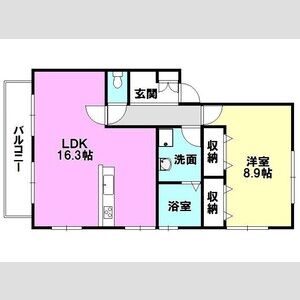 ルネッサンス桜台EASTの間取り