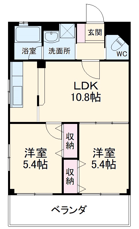 アムールTORIIの間取り