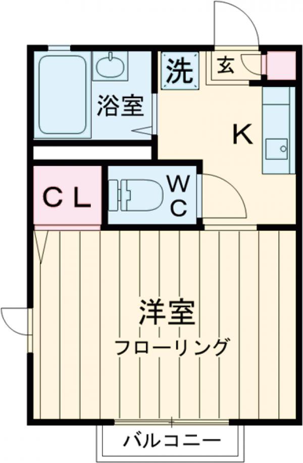 シンフォニーAの間取り