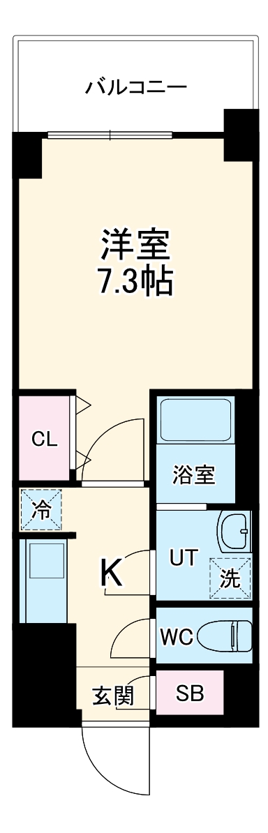 S-RESIDENCE志賀本通Northの間取り