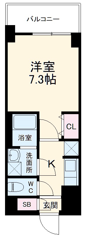 S-RESIDENCE志賀本通Northの間取り
