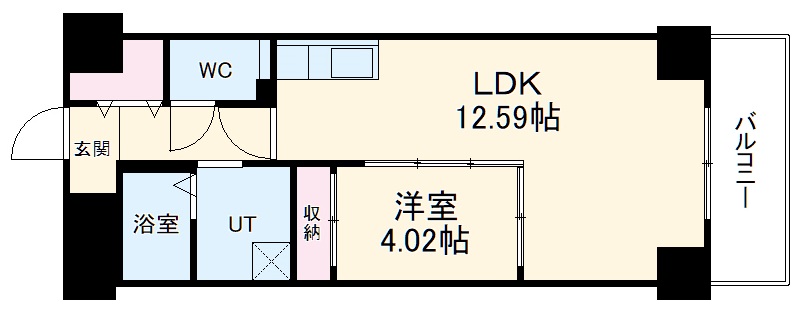 Primal千種steloの間取り