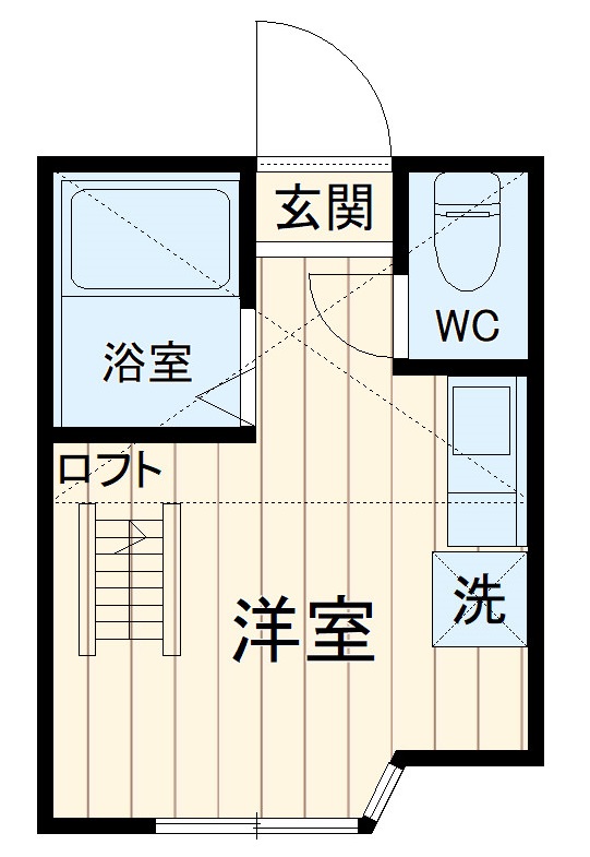 ユナイト根岸パバロッティの間取り