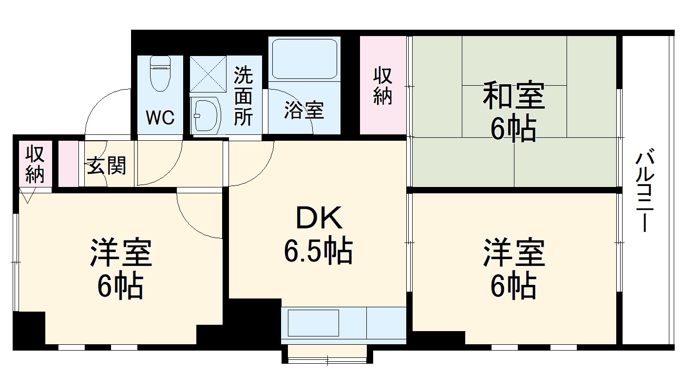 アイムオーツーの間取り