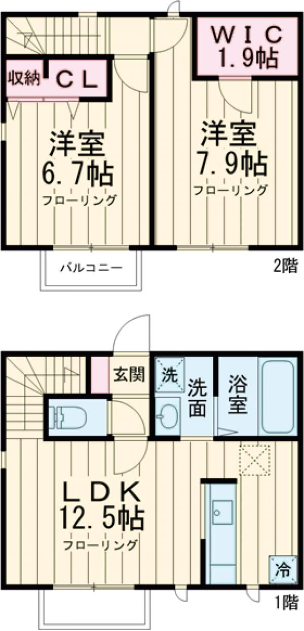 メゾンドフォーシーズンの間取り